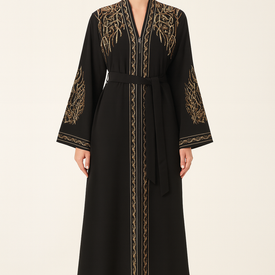 Gilded Vines Abaya