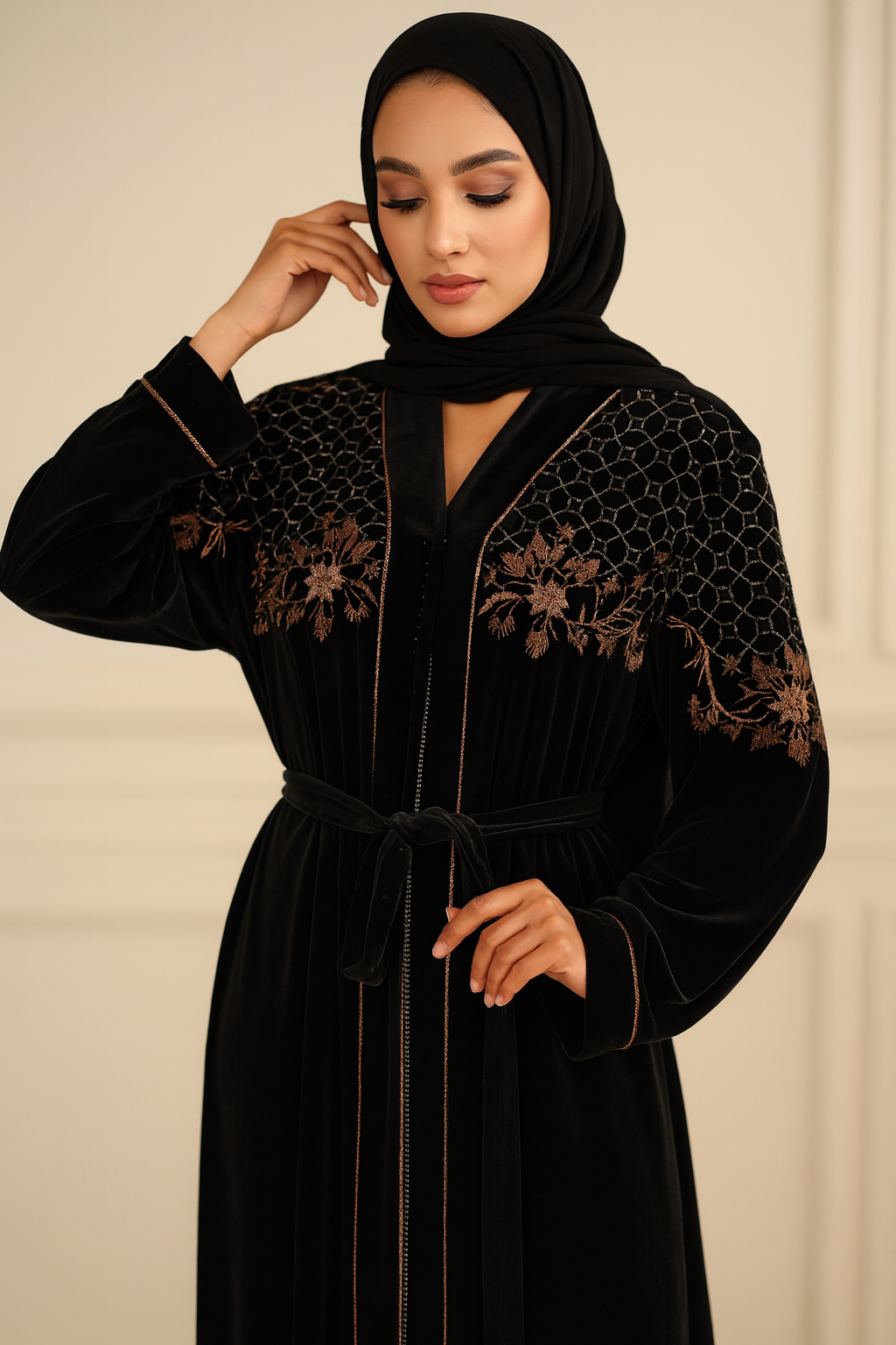 VELVET ABAYA