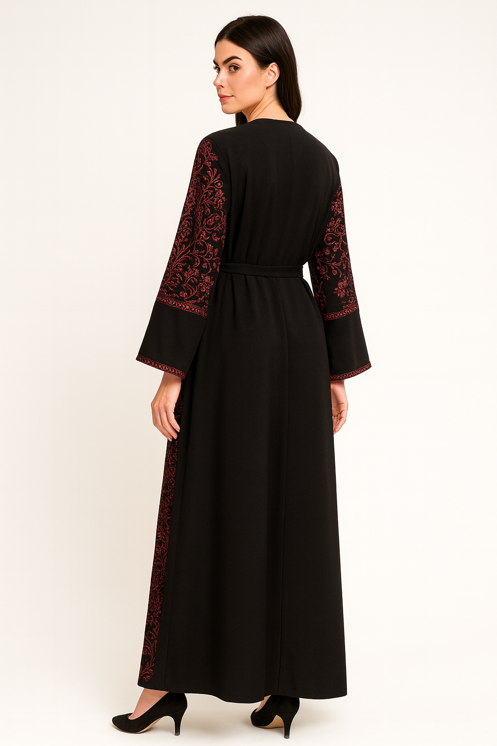 Geborduurd abaya