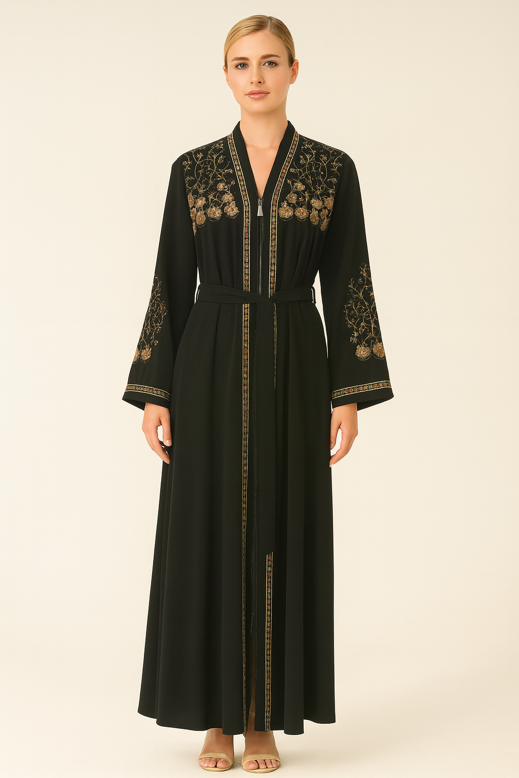 Blooming Abaya
