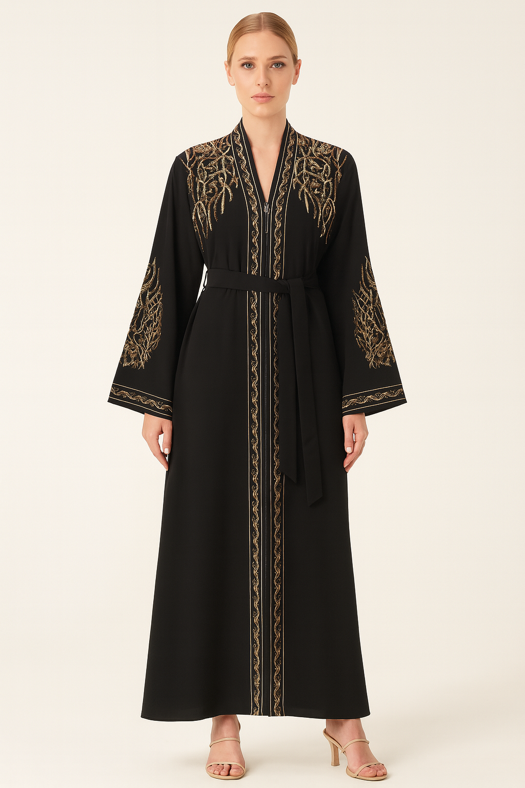 Gilded Vines Abaya