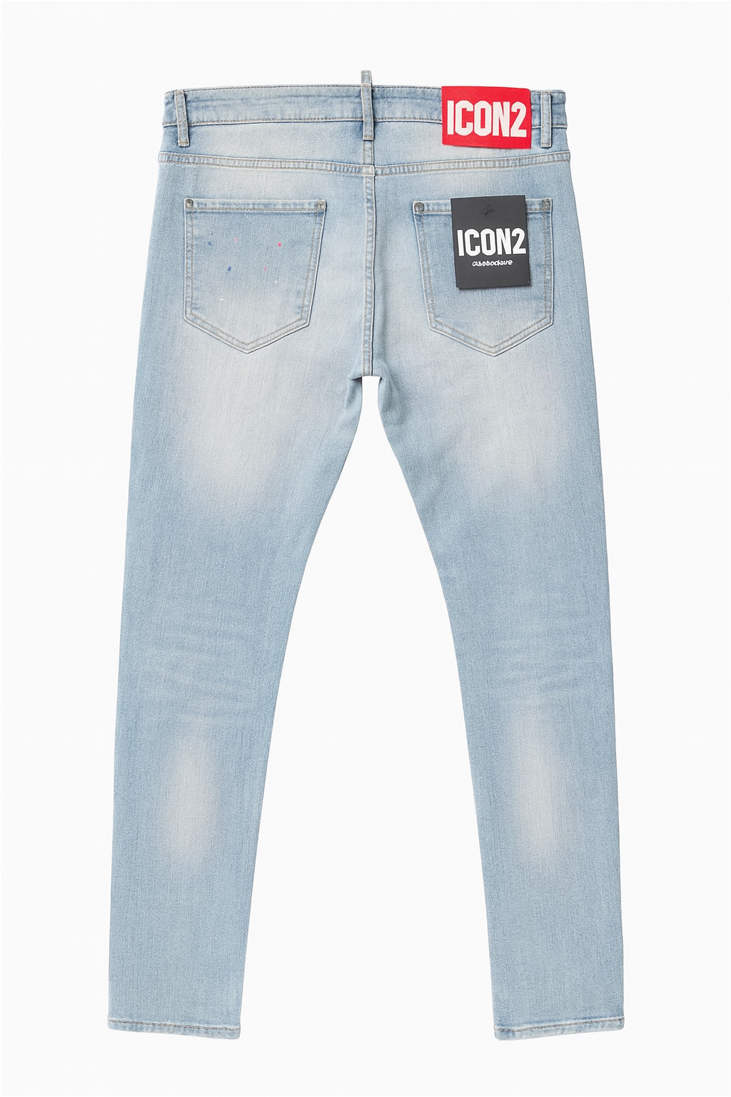 jeans rood