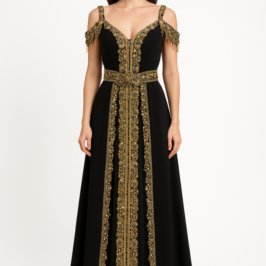 Velour Mirage Kaftan