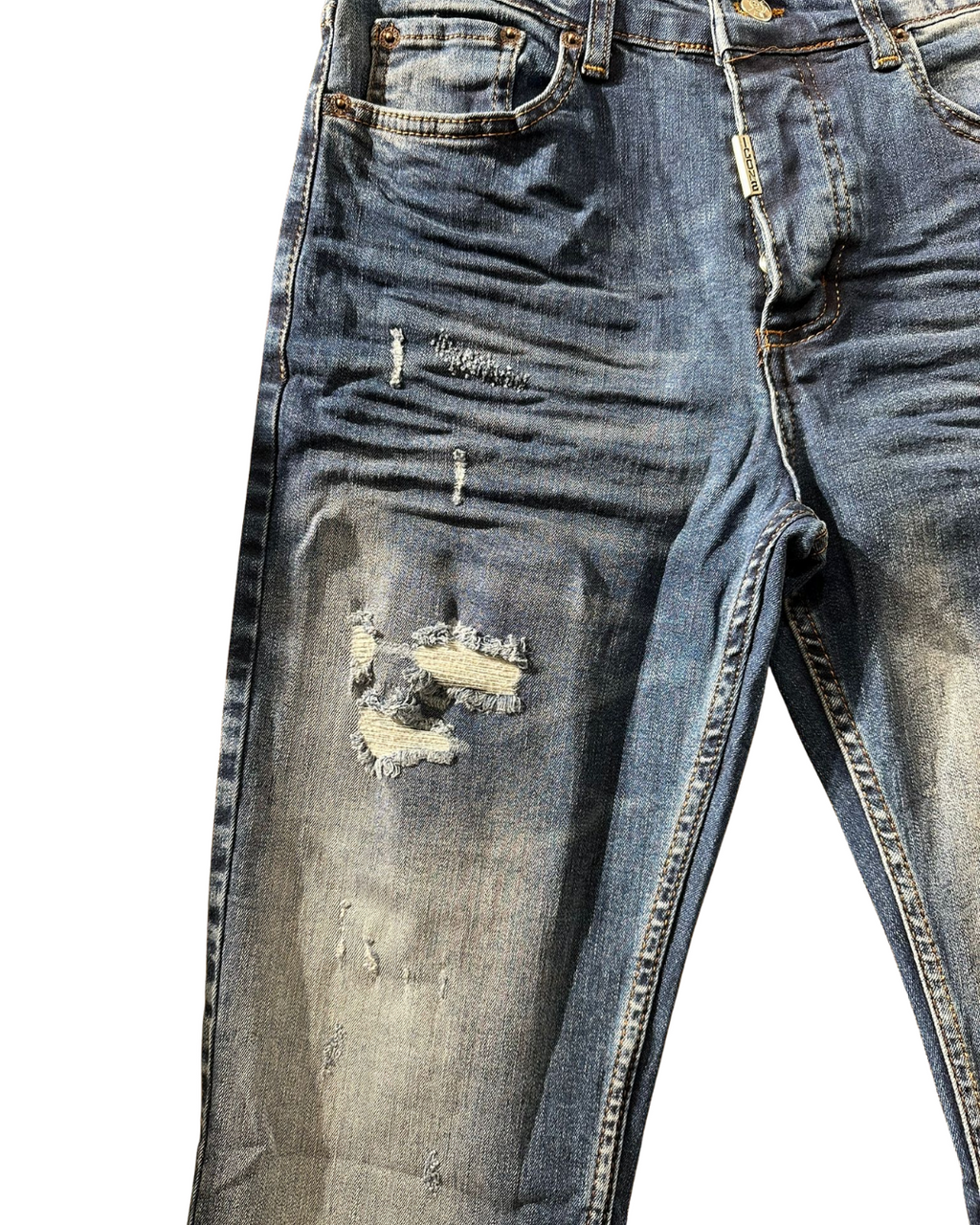 broek blauw