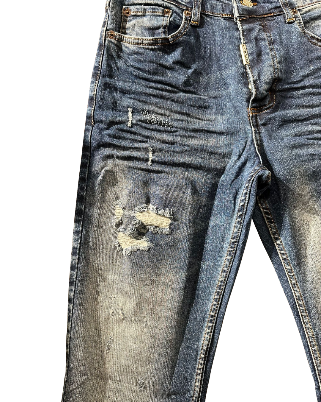 broek blauw